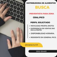 SE BUSCA PREVENTISTA