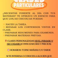 CLASES DE APOYO ESCOLAR