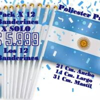 Banderines Argentina Ideal Para Adornar su Casa Local Comercio