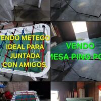 MESA PING PONG Y METEGOL 