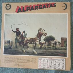 LAMINAS ORIGINALES DE ALMANAQUES &quot; ALPARGATAS&quot; 1935 Y 1944