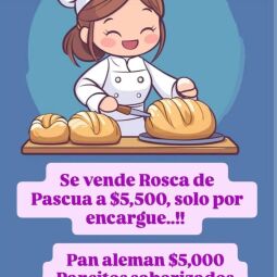 Vendo Panificados por Encargue