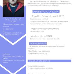 Busco empleo 