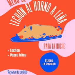 Lechón al horno de barro 