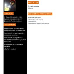 Busco empleo Urgente 