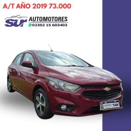 CHEVROLET ONIX LTA AÑO 2019 (76.000 KM)