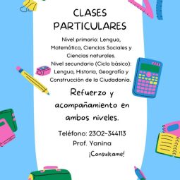 Clases particulares 👩‍🏫