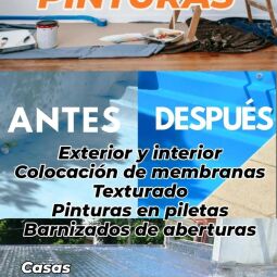 Trabajos de pintura en obras en general 