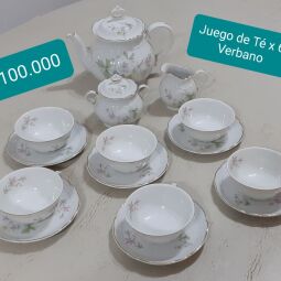Juego de Té para 6 Personas - Verbano