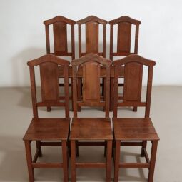 Vendo sillas de algarrobo 