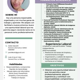 Busco trabajo 
