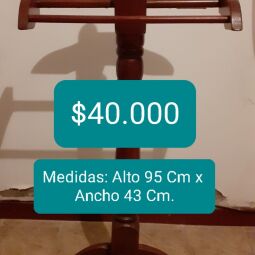 Perchero Valet de Madera.