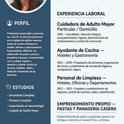 Busco trabajo 