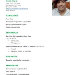 Busco empleo 