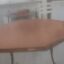 Vendo mesa octagonal base hierro 
