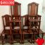 Vendo sillas de algarrobo 